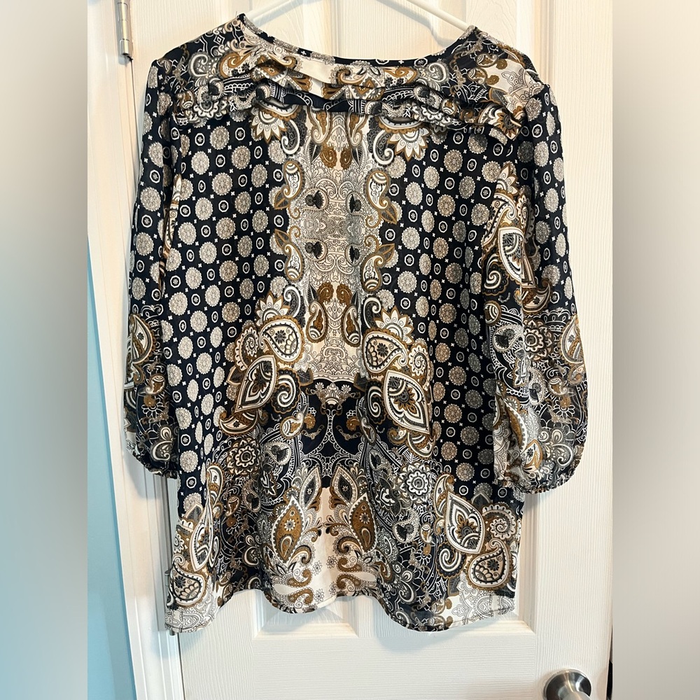 Tantrum’s paisley blouse